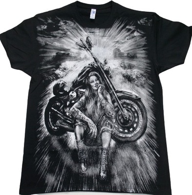 Koszulka dla motocyklisty MOTOCYKLOWA * rozm. M