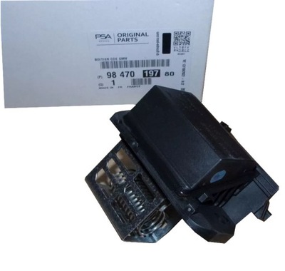 Оригинальный номер резистор резистор вентилятора citroen c3 ii peugeot 308 9847019780 фото №1