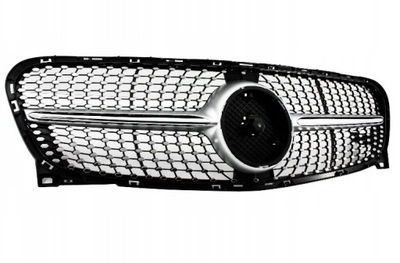 Решётка радиатора mercedes gla x156 14-16 amg look фото №1