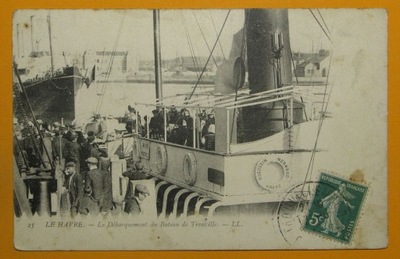 201336, Francja, Hawr, statek, obieg 1912