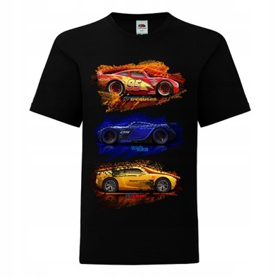 koszulka dziecięca auta zygzak mcqueen t-shirt 128