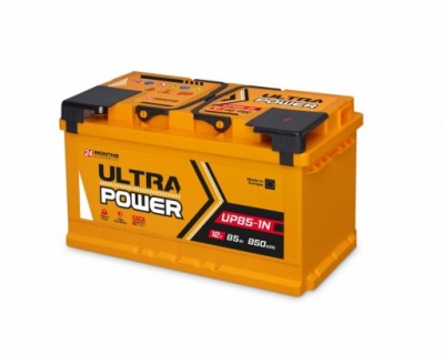 Аккумулятор ultra power 12v 85ah, 85 ah, 850a, p+, up-85-1-n фото №1