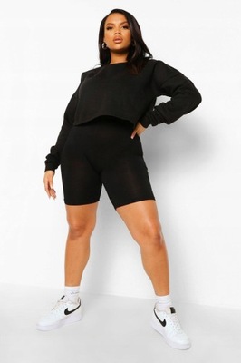 BOOHOO PLUS KLASYCZNE SPODENKI KOLARKI 6XL