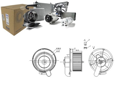 NISSENS 87145 VENTILADOR INTERIOR  