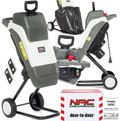 NAC ROZDRABNIACZ ELE 2500W SHE250B-BAG-LD2 GAŁĘZI