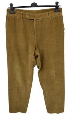 Hugo Boss James Brown spodnie W34L34 sztruks
