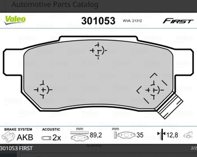 ZAPATAS DE FRENADO HONDA CIVIC 87-99 PARTE TRASERA CON CZUJ.  