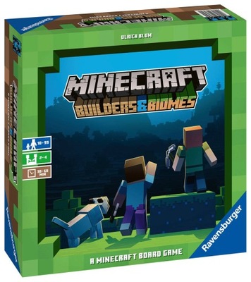 Minecraft: Builders & Biomes Gra Planszowa PL