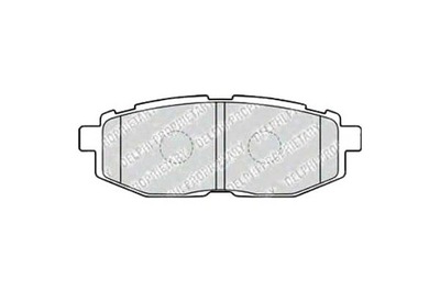 Delphi тормозные колодки тормозные subaru brz forester legacy фото №1