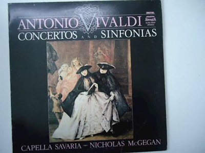 Antonio Vivaldi concertos and sinfonias