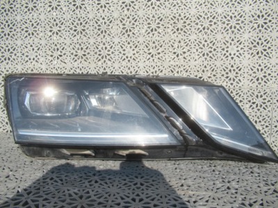 Лампа передня права skoda octavia iii lift led фото №1
