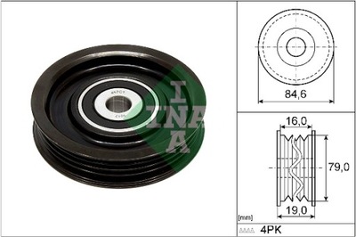 INA ROLLO NAPINAJACA CORREA DE CUÑA NISSAN CABSTAR NP300 NAVARA NT400  