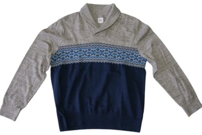 GAP XL sweter jak nowy męski ciepły bawełna