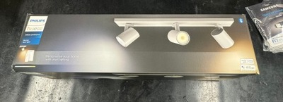 PHILIPS HUE WHITE AMBIANCE POTRÓJNE OŚWIETLENIE 3 PUNKTOWE RUNNER białe