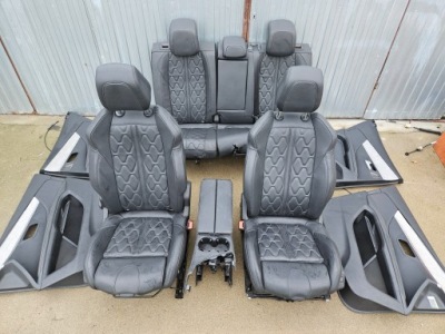 Peugeot 3008 ii lift gt комплект сидений сиденья кожа простроченная идеальное состояние фото №1