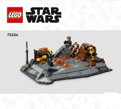 LEGO Instrukcja 75334 Obi-Wan kontra Darth Vader