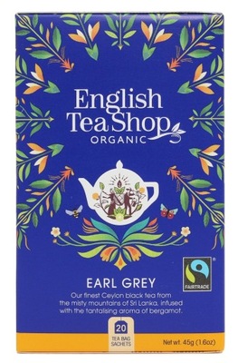 Herbata Earl Grey 20x2,25g BIO - English Tea Shop