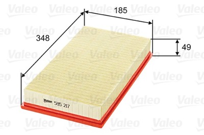 FILTRAS ORO VOLVO S70 2.0 BENZ. 12/1996->11/20 