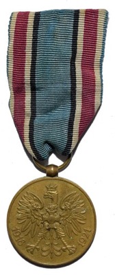 Medal Polska Swemu Obrońcy 1918 - 1921 za wojnę II RP Mennica oryginał