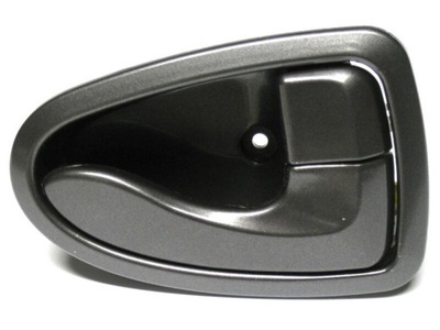 Hyundai accent 00-06 ручка внутрішня сіра права фото №1