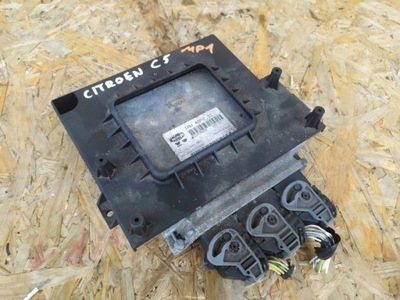 Блок керування бортовий комп'ютер citroen c5 1.8 iaw48p231 фото №1