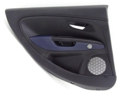 Fiat grande punto 05-12 обшивка двері лівий задня фото №1