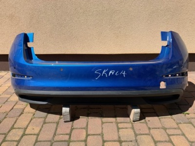 Бампер задний skoda skala фото №1