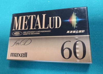 MAXELL METAL UD 60 Kaseta magnetofonowa