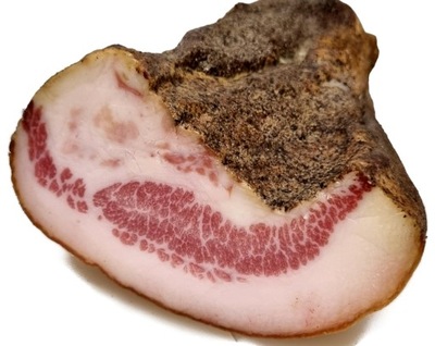 Guanciale Policzek Wieprzowy w kawałku Włoskie 200 gr