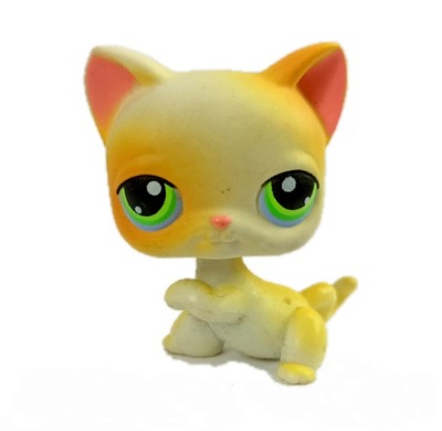 LPS Littlest pet shop kot kotek tabby shorthair