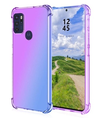 Etui do Motorola G60s MIENIĄCE PANCERNE AURORA