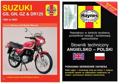 SUZUKI GS 125 GN GZ DR 125 (1982-2005) MANUAL REPARACIÓN HAYNES +GRATIS 24H  