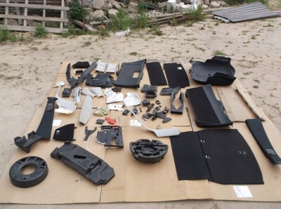 Mercedes gl x164 пластики захист елементи салону фото №1