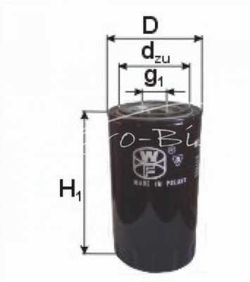 FILTER FUEL NEW HOLLAND PD-14.1  