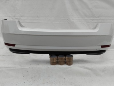 Skoda octavia iii lift хэтчбек бампер задняя задний фото №1