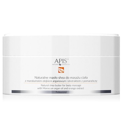 Apis Orange Naturalne Masło Shea Do Masażu Ciała