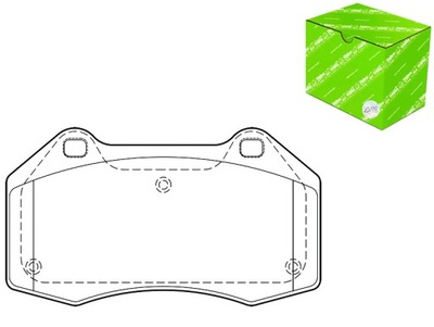 PADS BRAKE RENAULT MEGANE II 04-08 FRONT VALEO  