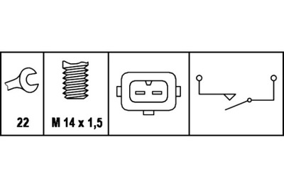 HELLA ПЕРЕКЛЮЧАТЕЛЬ PRZYCISKOWY ВЫКЛЮЧАТЕЛЬ ŚW.COFANIA