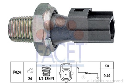 ДАТЧИК ДАВЛЕНИЯ МАСЛА FORD 7.0145/FAC FACET