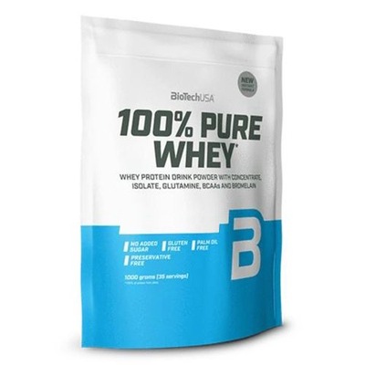 BIOTECH 100% PURE WHEY 1000 g Orzechowy