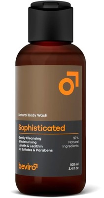 Beviro Natural Body Wash Sophisticated - Prírodný gél na umývanie tela 100ml