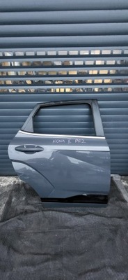 Hyundai kona ii дверь правый задняя цвет pe2 комплектная стекло фото №1