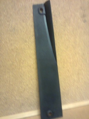 Накладка захист напрямна сидіння ліва skoda 105 фото №1