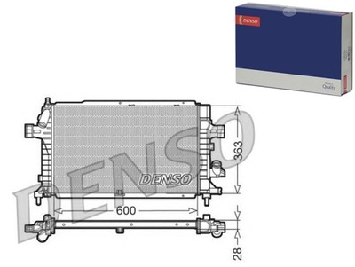 DENSO RADUADOR DEL MOTOR 1300269 13143570 RA0200980  