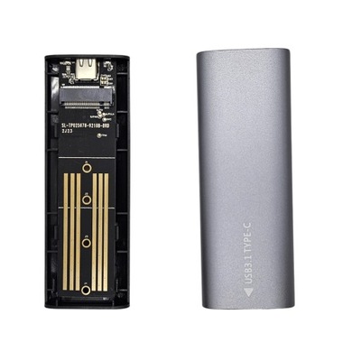 SZYBKA Obudowa na dysk SSD m.2 NVMe i NGFF USB-C USB 3.1