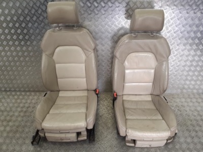 Сидіння заднє сидіння комплект+ обшивки з шторками audi a6 c6 allroad 3.0 tdi фото №1