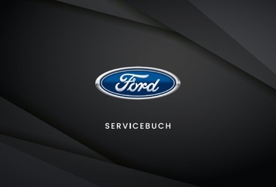 FORD SERVICEBUCH książka serwisowa NIEMIECKA