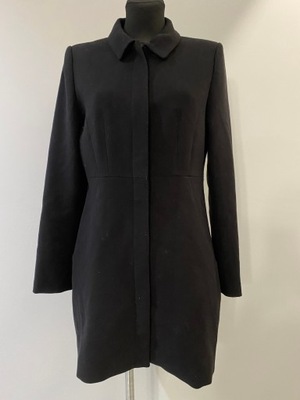 Czarny klasyczny płaszcz Orsay r M
