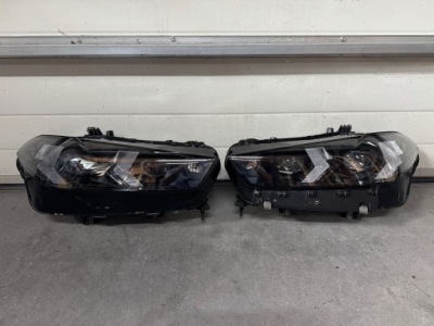 Bmw x5 g05 led shadow line левая правый  фара рестайлинг фото №1