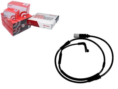 Brembo a 00 428 контакт предупредительный, износ накладок тормозных фото №1